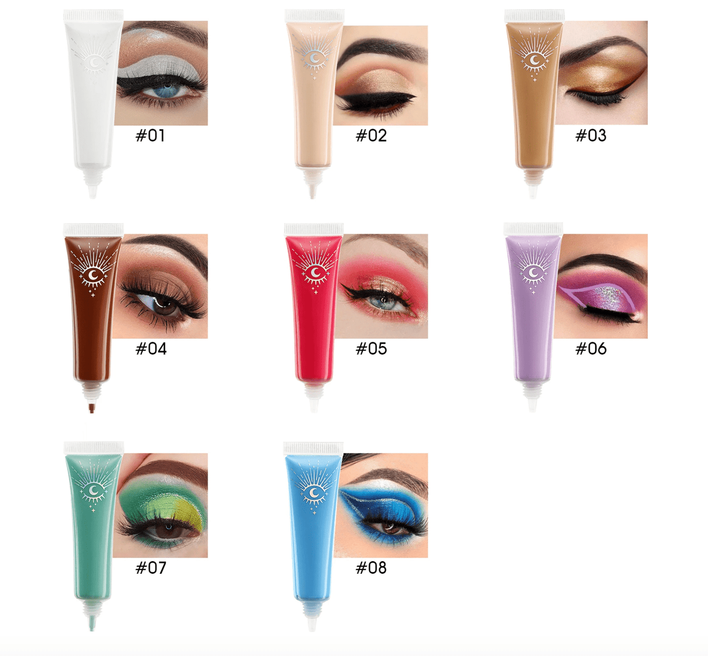 Glitter 2 Color eyeshadow base primers