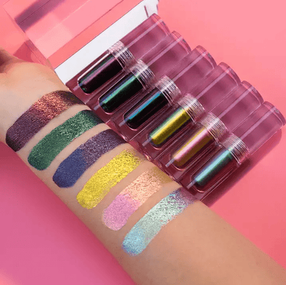 Multi-chrome Liquid shadows